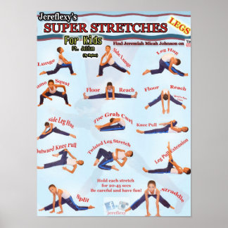 Affiche Jereflexy's Super Stretches for Kids