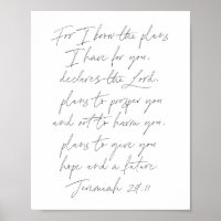 Jeremiah 29:11