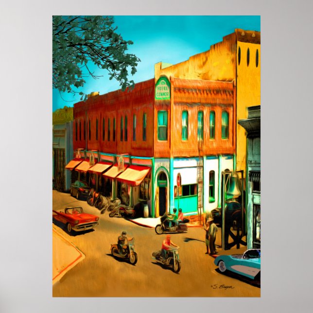 Affiche "Jerome AZ" "Hôtel Connor"' Jerome Connor Hotel (Devant)