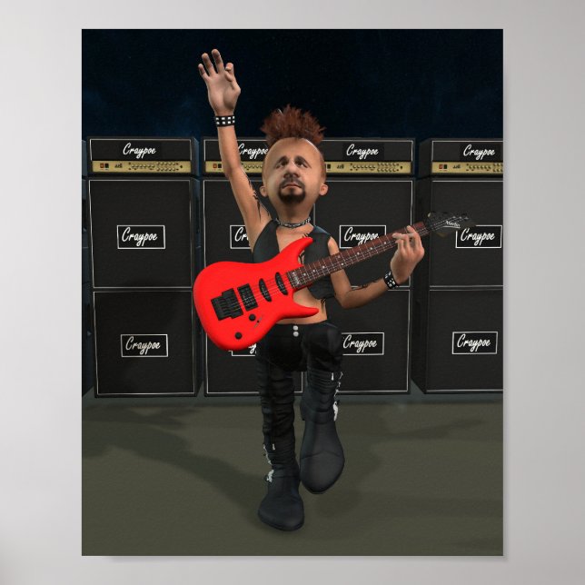 Affiche Jerry des Punksters. (Devant)