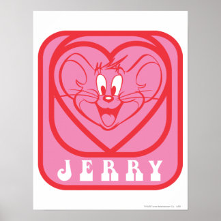 Affiche Jerry Pink Hearts