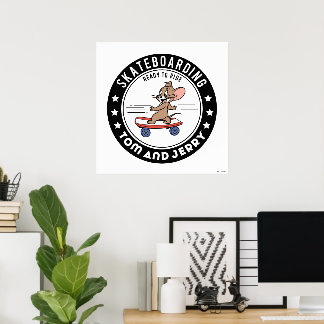 Affiche Jerry Skateboard - Prêt À Faire Du Ride
