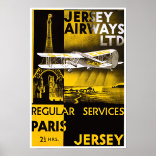 Affiche Jersey Airways