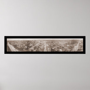 Affiche Jersey City NJ Panview Photo 1909