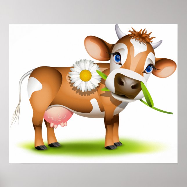 Affiche Jersey Cow (Devant)