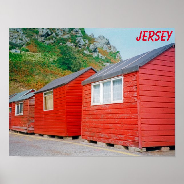 Affiche Jersey sheds (Devant)