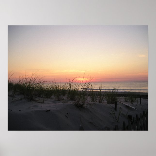 Affiche Jersey Sunrise (Devant)