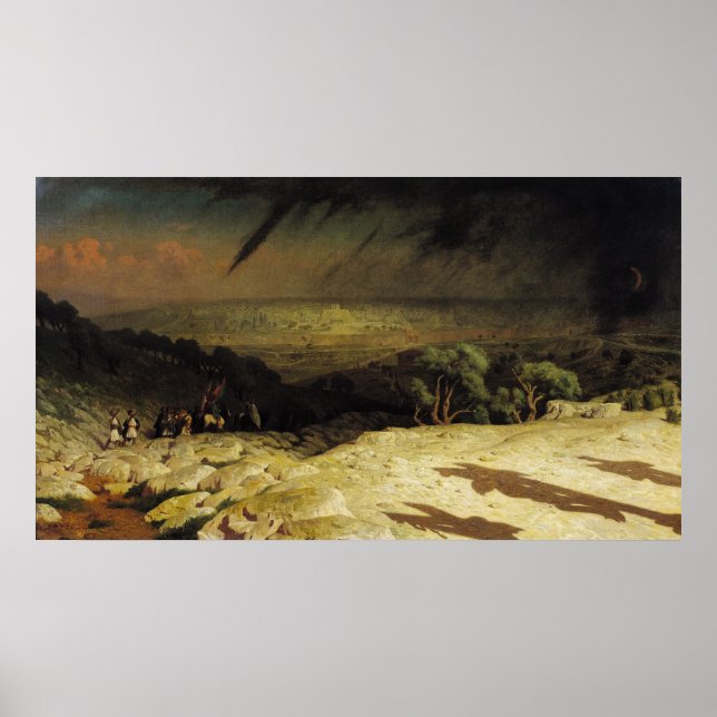 Affiche Jérusalem 1867 (Devant)