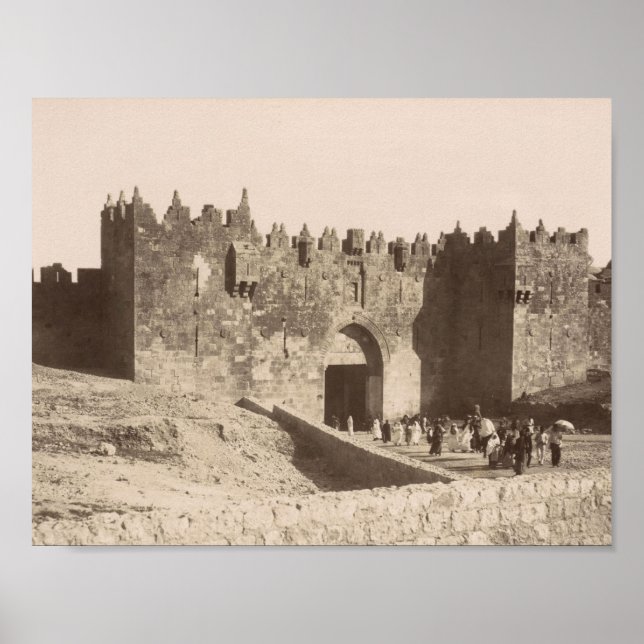 Affiche Jerusalem - The Damascus Gate (Devant)