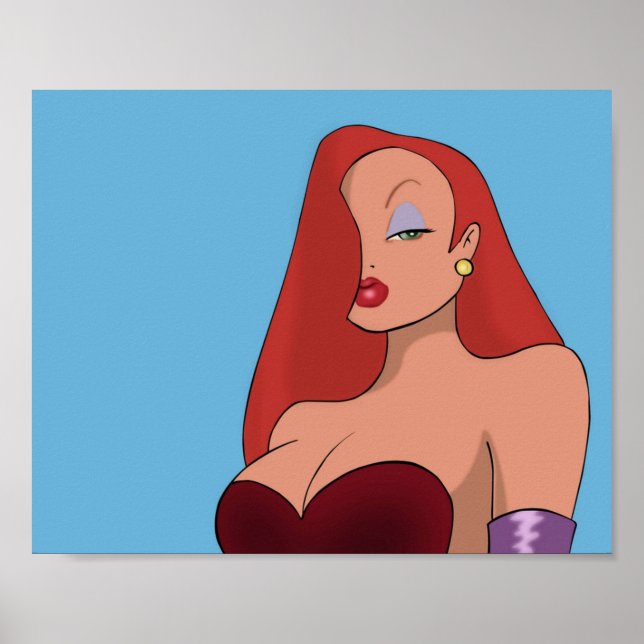 Affiche Jessica Rabbit (Devant)