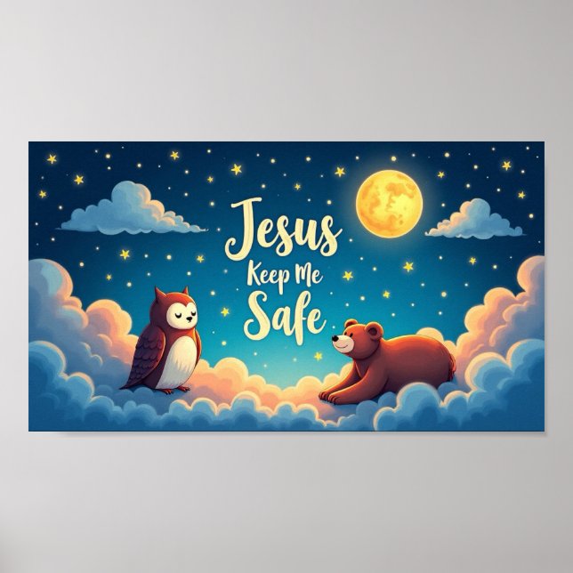 Affiche Jésus (Devant)