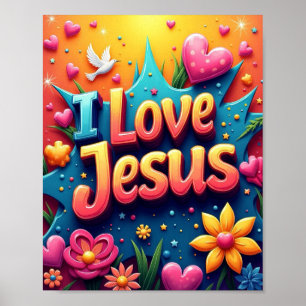 Affiche Jésus