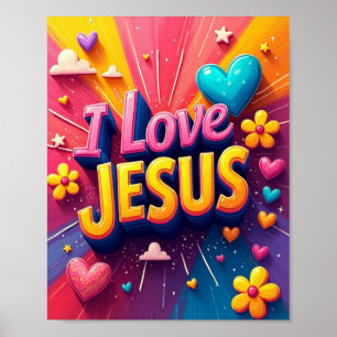 Affiche Jésus