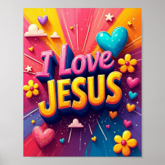 Affiche Jésus