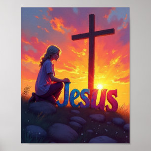 Affiche Jésus