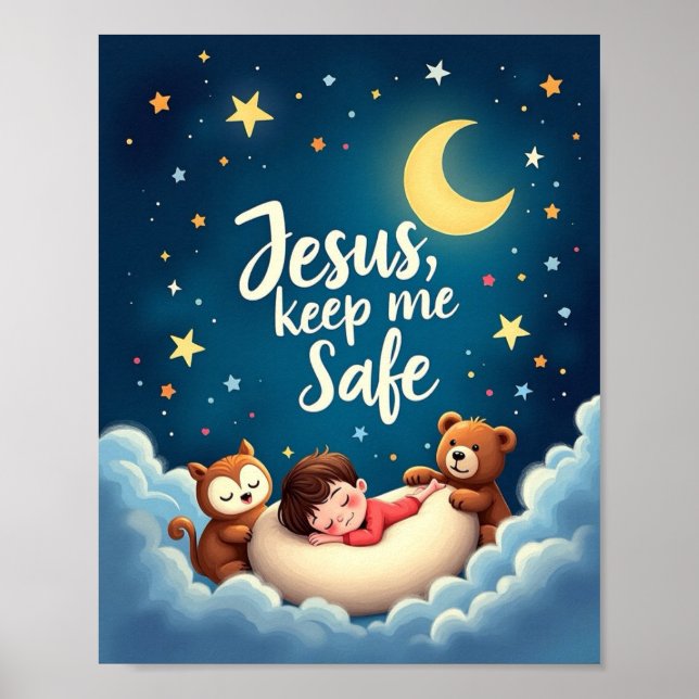 Affiche Jésus (Devant)