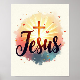 Affiche Jésus