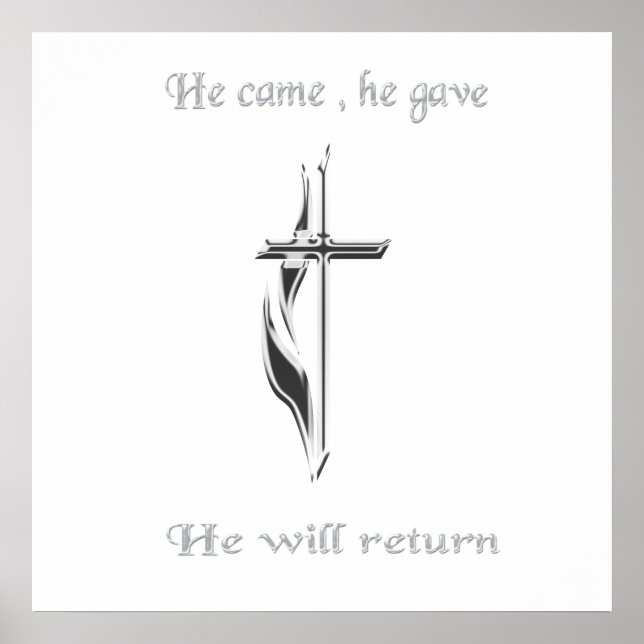 Affiche Jésus (Devant)