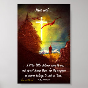Affiche Jésus a dit