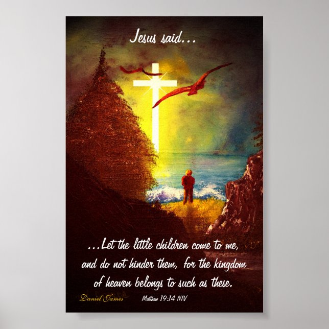 Affiche Jésus a dit (Devant)