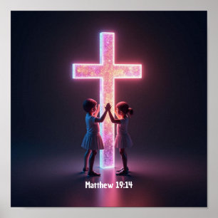 Affiche Jésus a dit