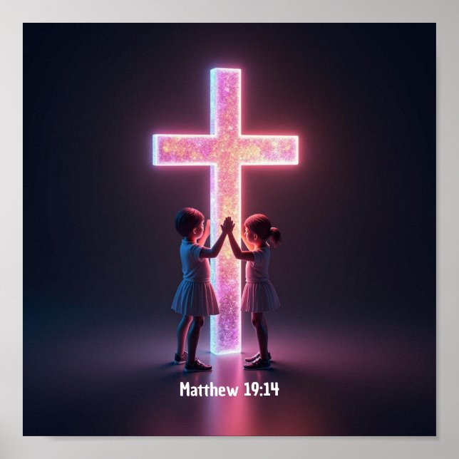 Affiche Jésus a dit (Devant)