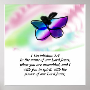 Affiche jésus avec nous