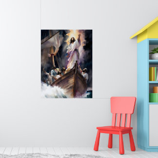 Affiche Jésus Calme La Tempête