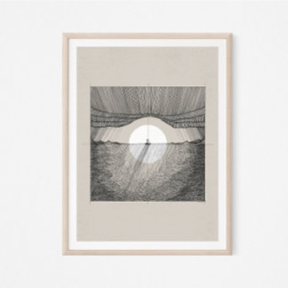 Affiche Jesus Calms Storm, DIGITAL PRINT!!, Hush Be Still,