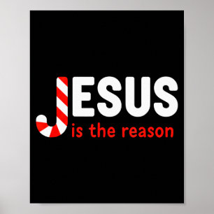 Affiche Jésus chrétien est la raison de la saison de Noël