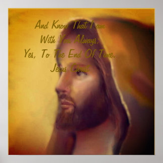 Affiche Jésus Christ