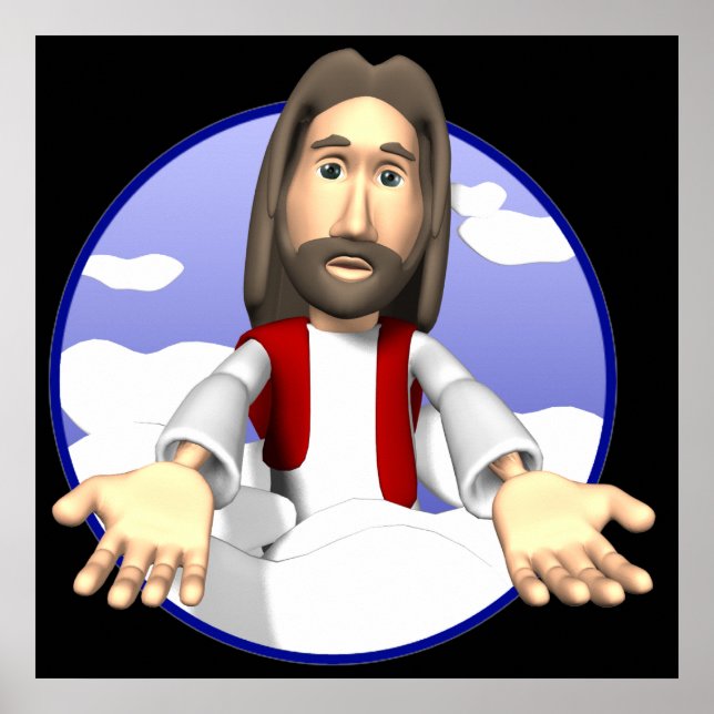 Affiche Jésus Christ (Devant)