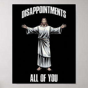 Affiche Jésus Christ Déceptions Vintages Vous Toutes