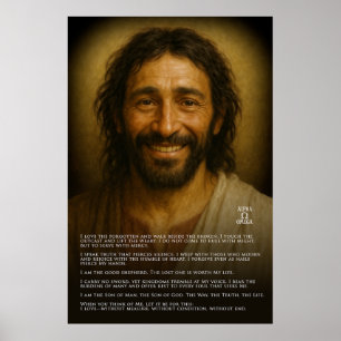 Affiche Jésus Christ - Le Testament Éternel