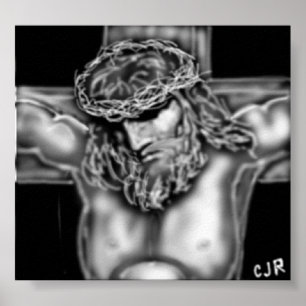 Affiche Jésus Christ Sauveur