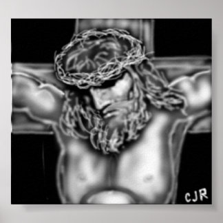 Affiche Jésus Christ Sauveur