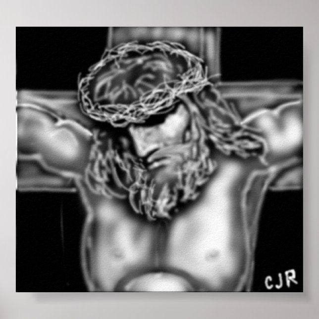 Affiche Jésus Christ Sauveur (Devant)