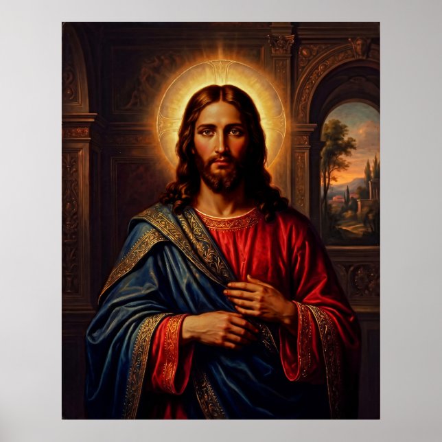 Affiche Jésus-Christ-T'aime (Devant)