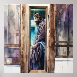 Affiche Jésus Contemplant Sa Mission