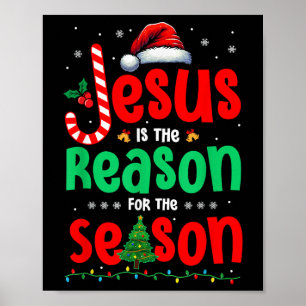 Affiche Jésus Costume Fier Raison De La Saison Noël Sa