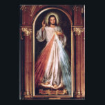 Affiche Jésus Divine Miscy Jezu ufam Tobie Barmherzigkeit<br><div class="desc">Jesusbild von der Barmherzigkeit Gottes - Obraz Jezu ufam Tobie - Jesús en Vos confío Versione di Adolf Hyła - Cracovia Imagen de Jesús Misericordioso para Argentina y Uruguay. Nachbildung des Jesusbildes von der Göttlichen Barmherzigkeit von Adolf Hyła über einem Seitenaltar à Łódz ; Beschriftung : "Jezu ufam tobie -...</div>