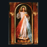 Affiche Jésus Divine Miscy Jezu ufam Tobie Barmherzigkeit<br><div class="desc">Jesusbild von der Barmherzigkeit Gottes - Obraz Jezu ufam Tobie - Jesús en Vos confío Versione di Adolf Hyła - Cracovia Imagen de Jesús Misericordioso para Argentina y Uruguay. Nachbildung des Jesusbildes von der Göttlichen Barmherzigkeit von Adolf Hyła über einem Seitenaltar à Łódz ; Beschriftung : "Jezu ufam tobie -...</div>