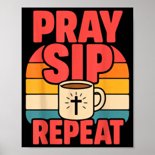 Affiche Jésus drôle Café Foi chrétienne