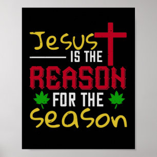 Affiche Jésus Est La Raison De La Saison