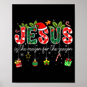 Affiche Jésus Est La Raison De La Saison De Noël Chris