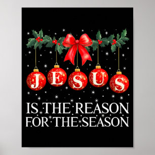 Affiche Jésus est la raison de la saison de Noël Xmas