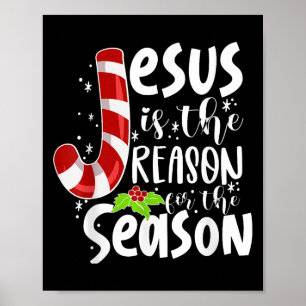 Affiche Jésus Est La Raison Pour La Saison Noël Noël Noël