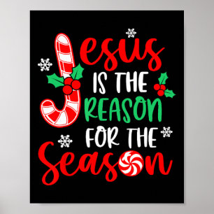 Affiche Jésus Est La Raison Pour La Saison Noël Noël Noël 