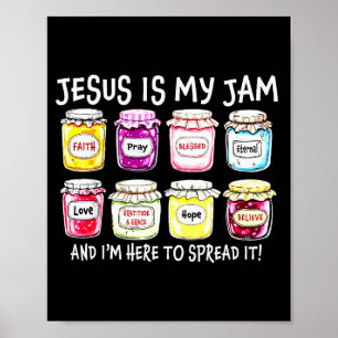 Affiche Jésus Est Ma Passion Et Je Suis Ici Pour Le Répand