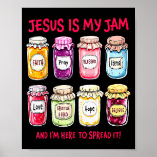 Affiche Jésus est ma passion et je suis là pour la répandr